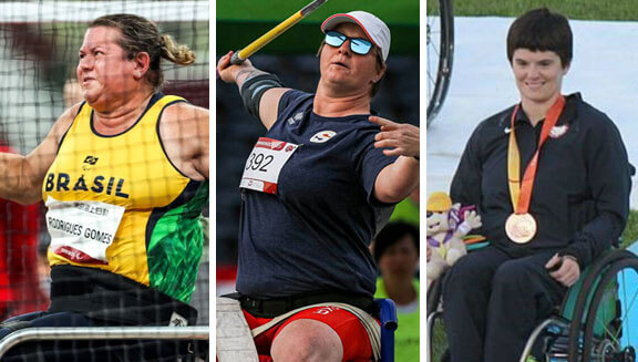 Drei Medaillen in der Leichtathletik