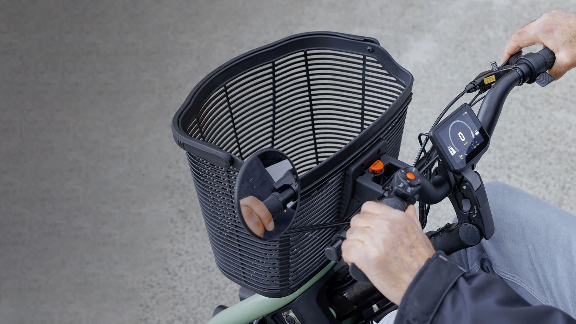 Lenker im Fahrradstil