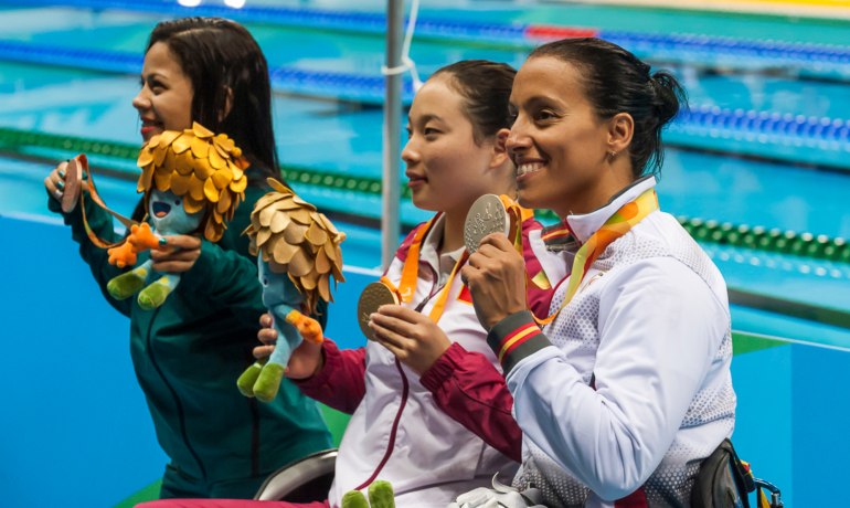Paralympics - Schwimmerin Teresa Perales
