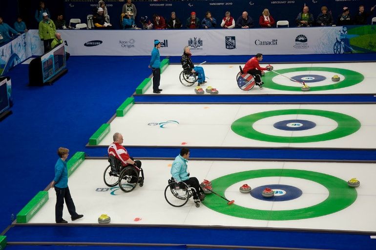 Paralympics Curling