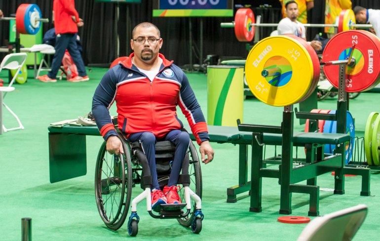 Paralympics - Gewichtheben mit Juan Carlos Garrido