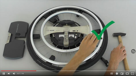 EMPULSE WheelDrive | Entriegelungshebel auswechseln Miniaturansicht