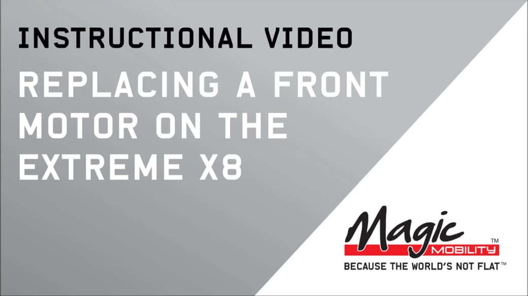 Magic Mobility Extreme X8 | Vorderen Moter austauschen Miniaturansicht