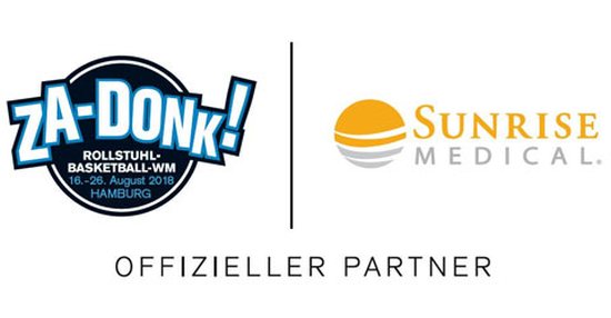 Sunrise Medical ist offizieller Partner der Rollstuhl-Basketball-WM 2018