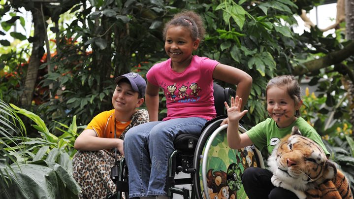 Aktivitäten für Kinder mit Behinderung