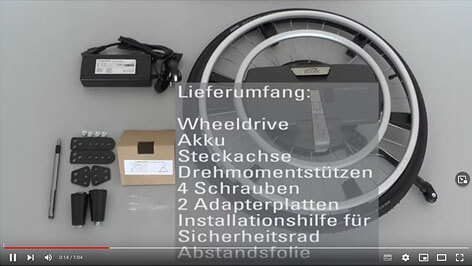 EMPULSE WheelDrive | Lieferumfang / Auspacken Miniaturansicht
