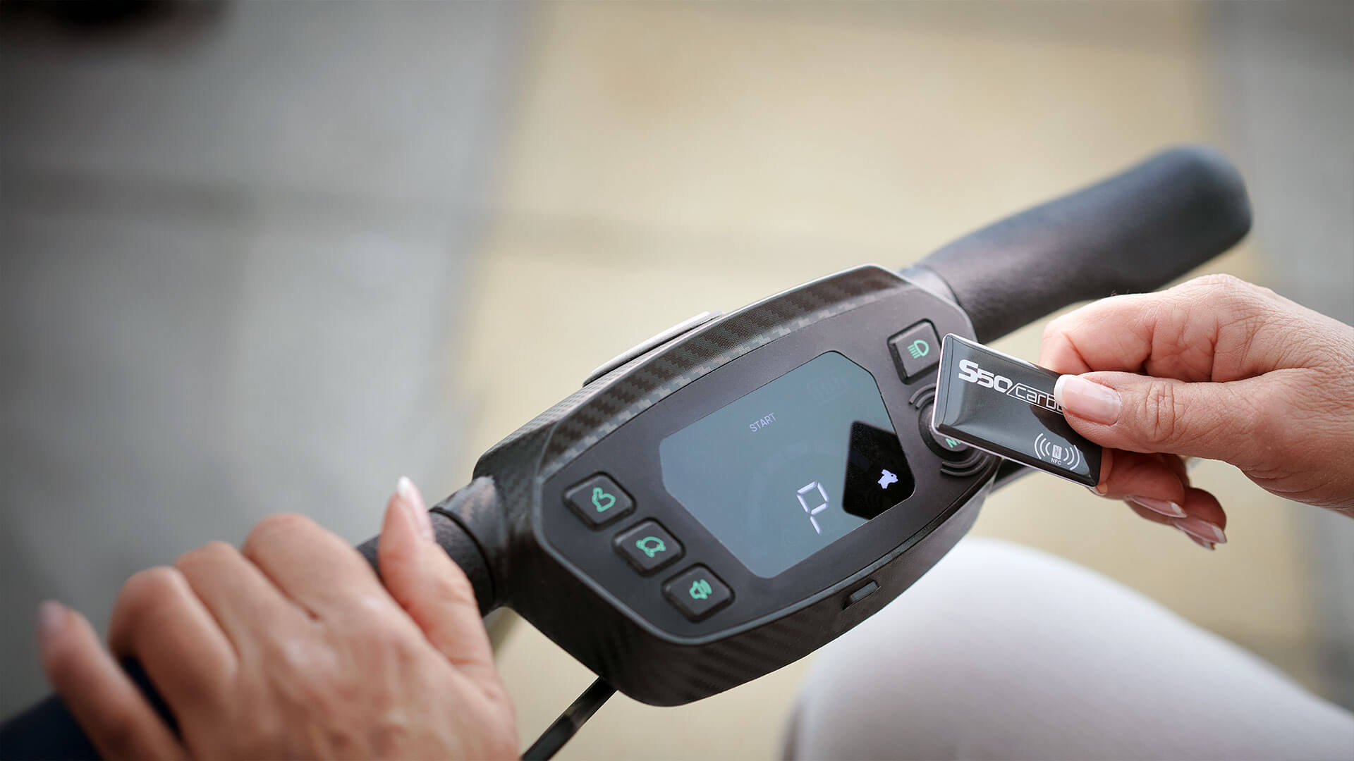 Die Nutzung des S50 Carbon ist wirklich einfach.