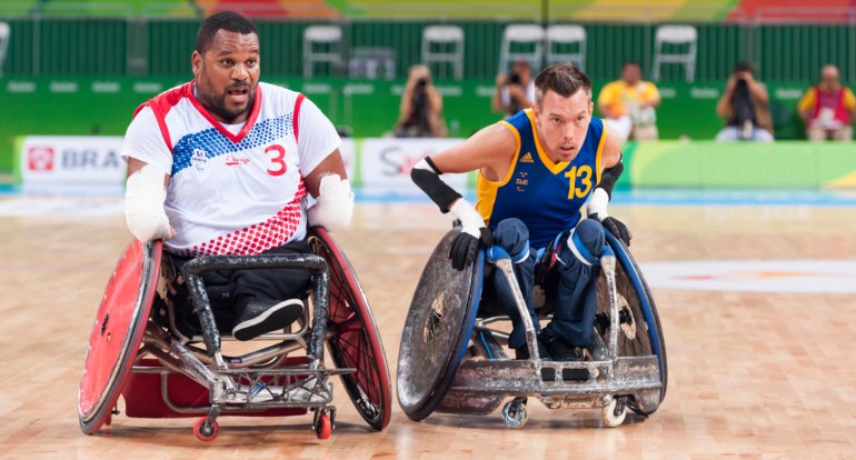 Paralympics - Rollstuhl-Rugby mit Stefan Jansson