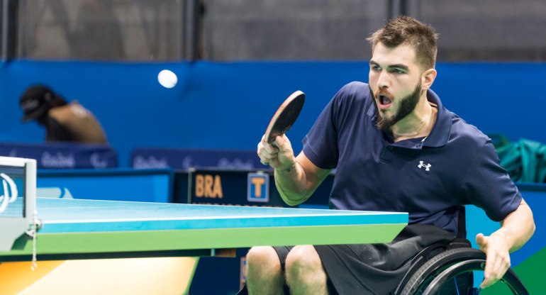 Paralympics - Tischtennis mit Gabriel Copola