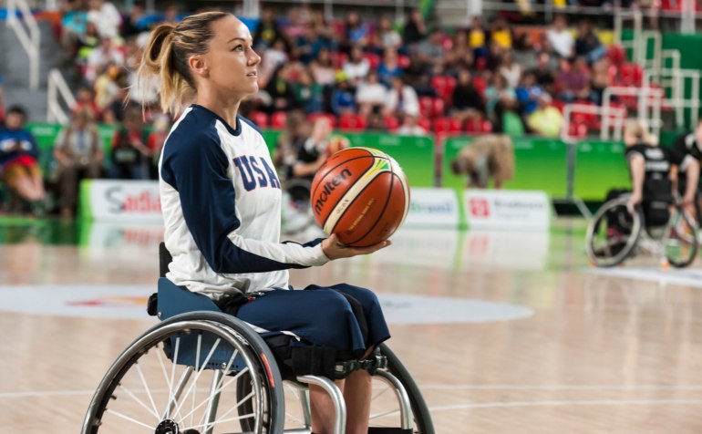 Paralympics - Rollstuhl-Basketball mit Megan Blunk