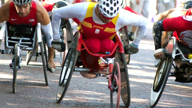 Rafael Botello beim Sprint