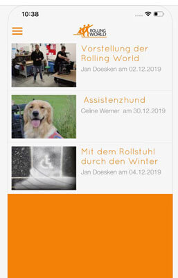 Rolling World Community App