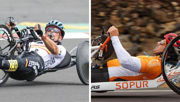 Drei Medaillen im Paracycling