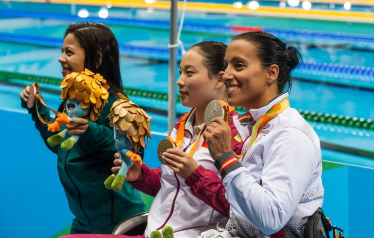Teresa Perales gewinnt Gold bei den Paralympics