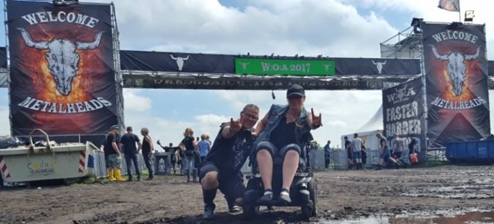 Wacken Open Air 2017 im Rollstuhl